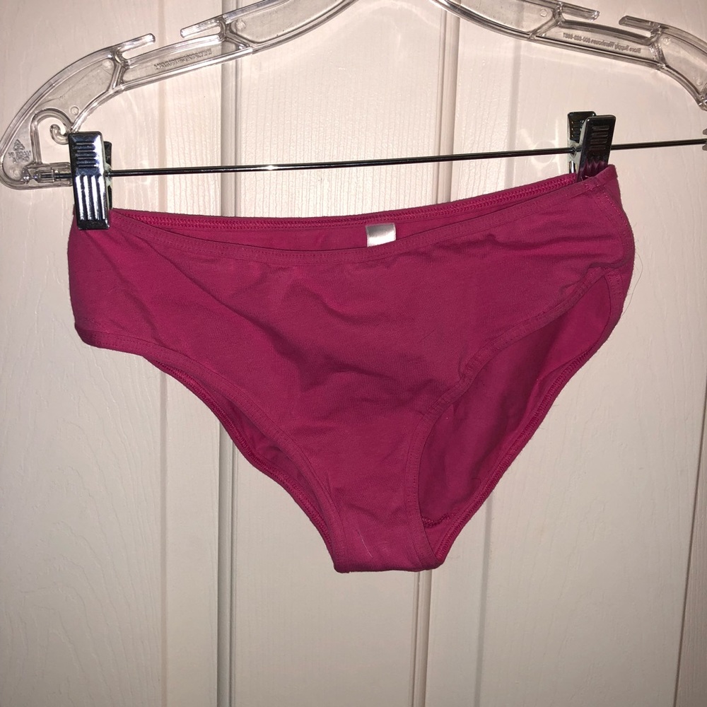 American Apparel 2 Briefs- Pink and yellow